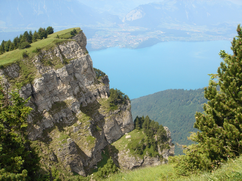 Aussicht auf den Thunersee